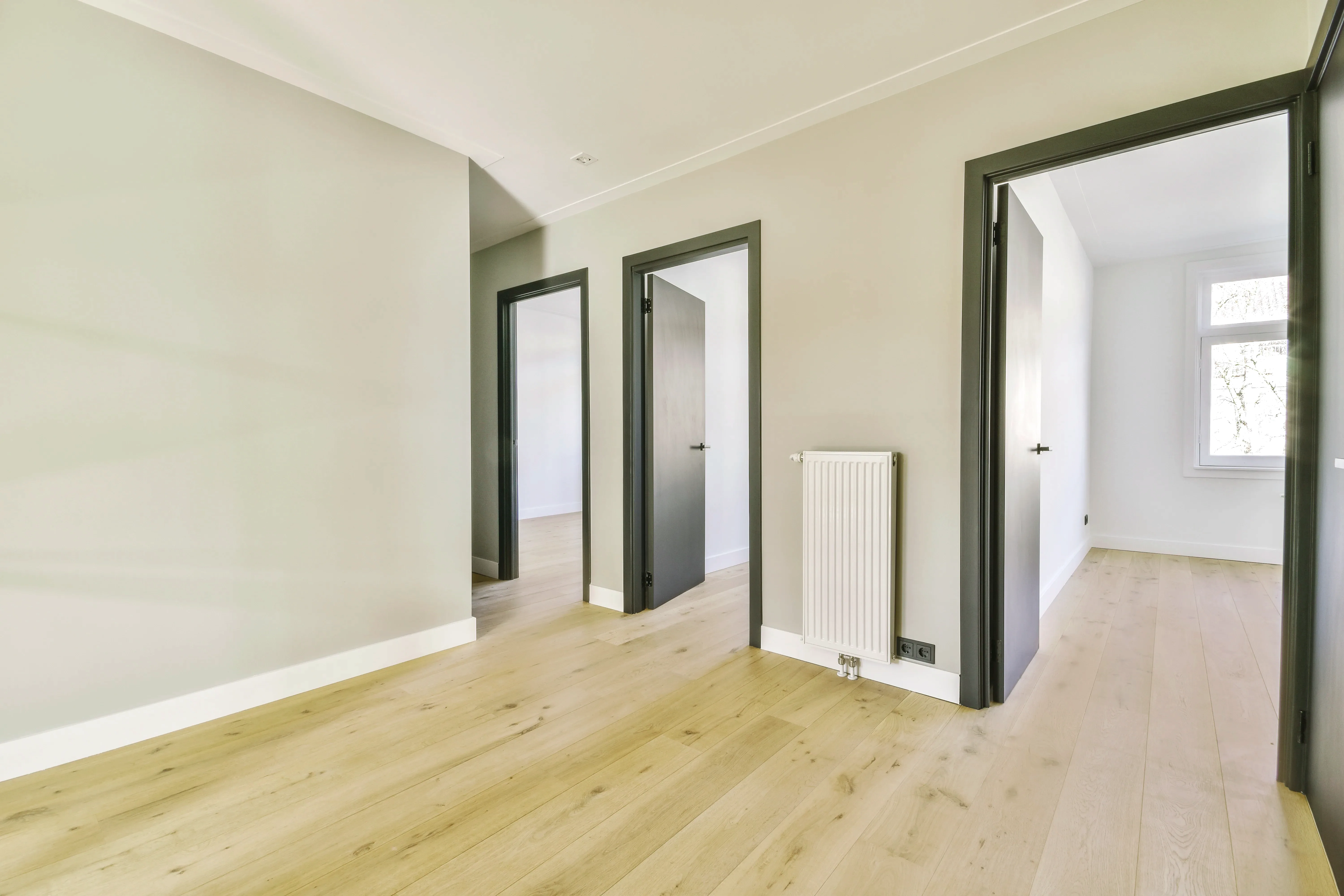 Dormitorio reformado en piso de Sant Salvador